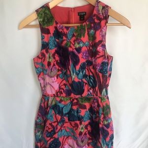 J Crew pink sleeveless dress with pockets